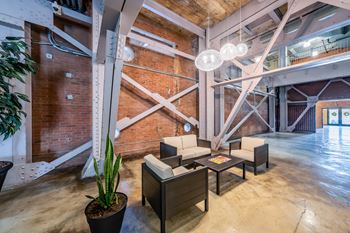 Apartment lobby